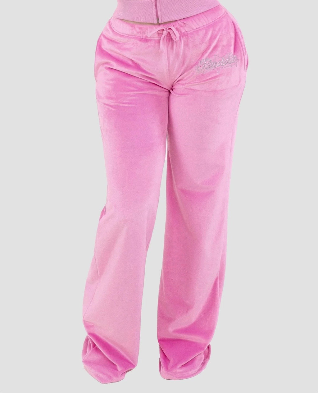 OBC Velour Set Pink