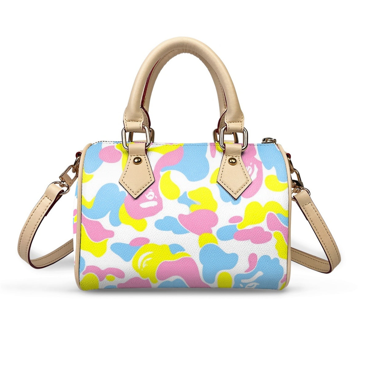 Pastel Camo Pillow Bag