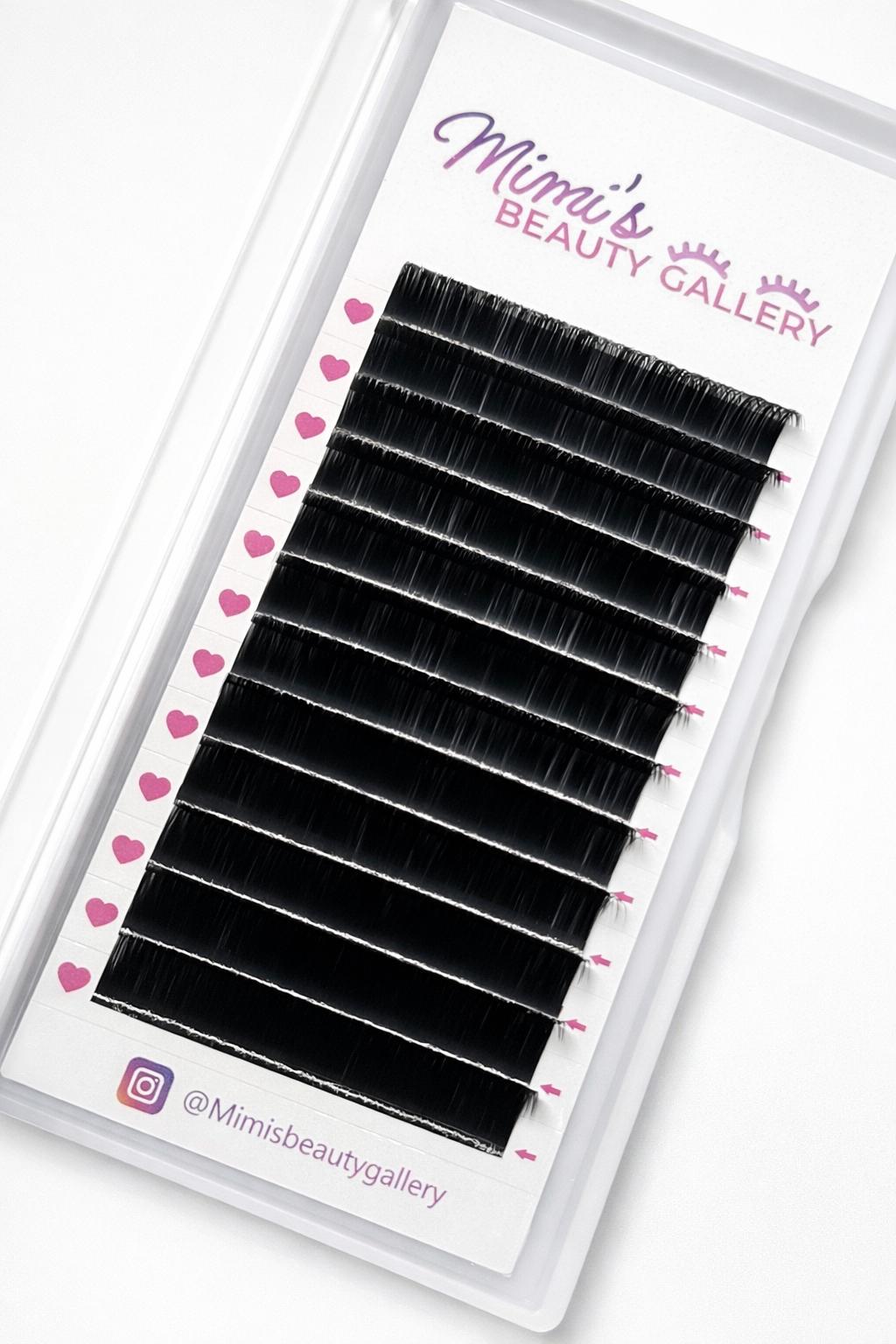 "Fan Like Butter" 0.03 C Curl Lash Trays
