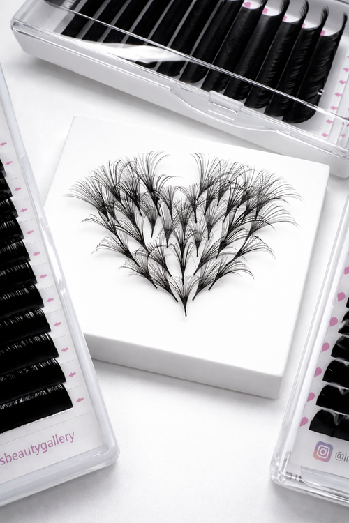 "Fan Like Butter" 0.03 C Curl Lash Trays