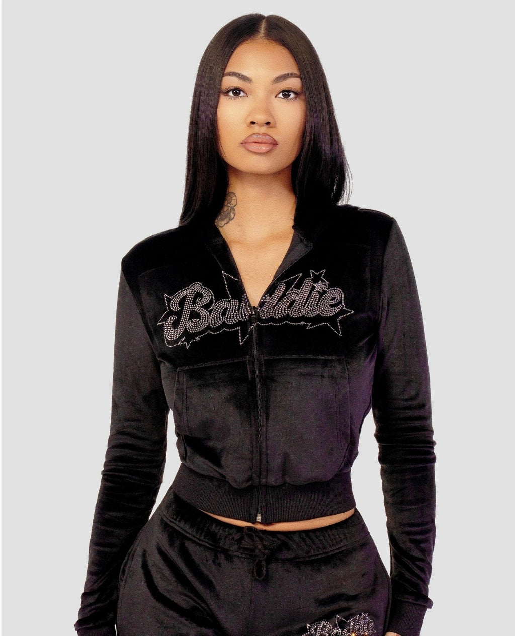 OBC Velour Set Black