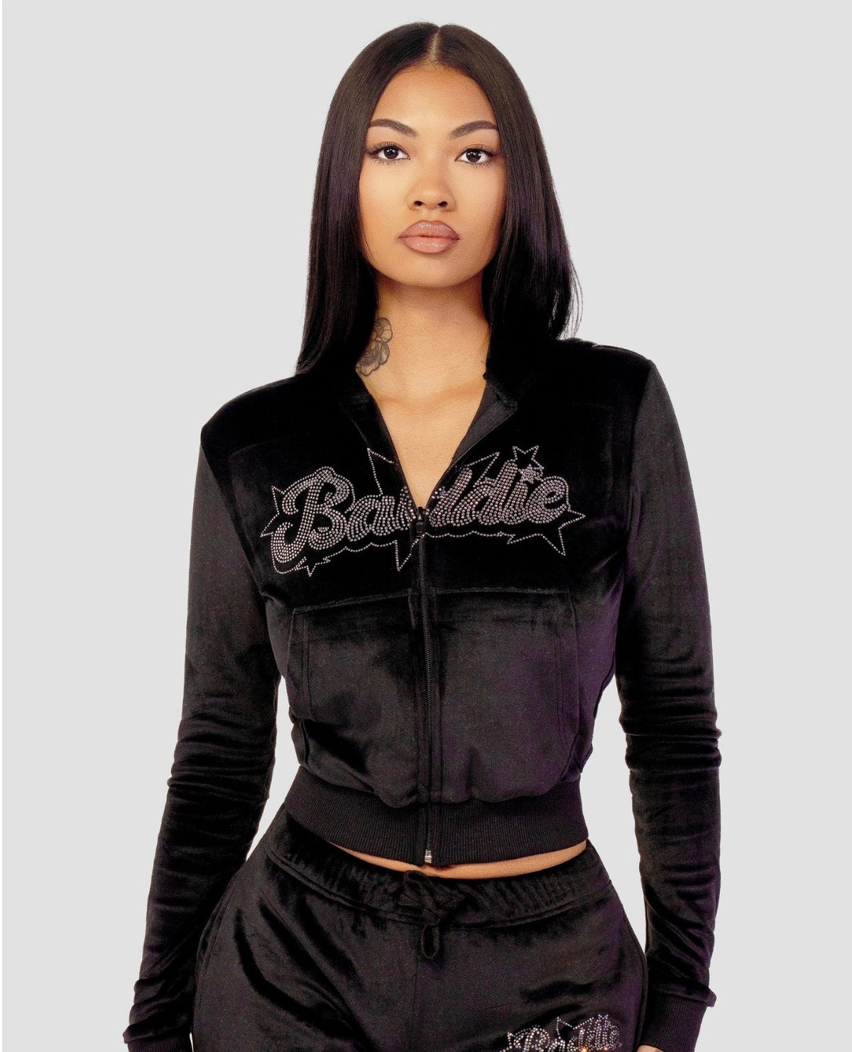 OBC Velour Set Black